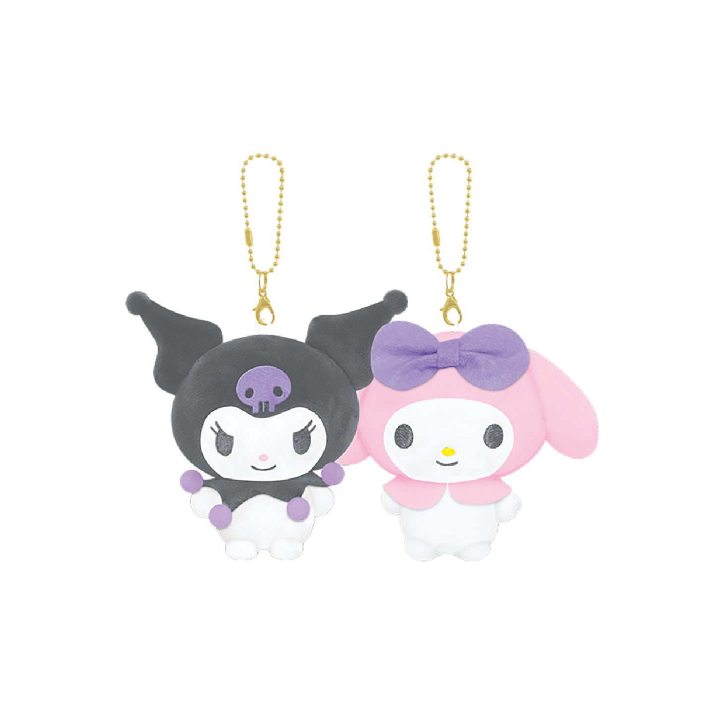 サンリオニコヌイキーホルダー マイメロディクロミ