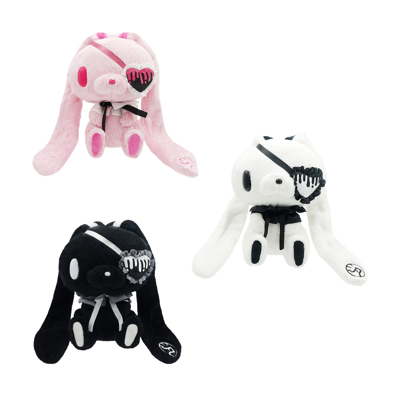 汎用うさぎ他55点 汎用うさぎ 手乗り鎮座ぬいぐるみ Eyepatch – Chatta