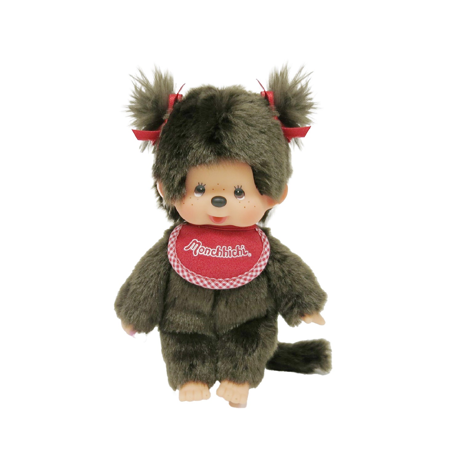 モンチッチ プレミアムスタンダードS ブラウン 女の子 ツインテール