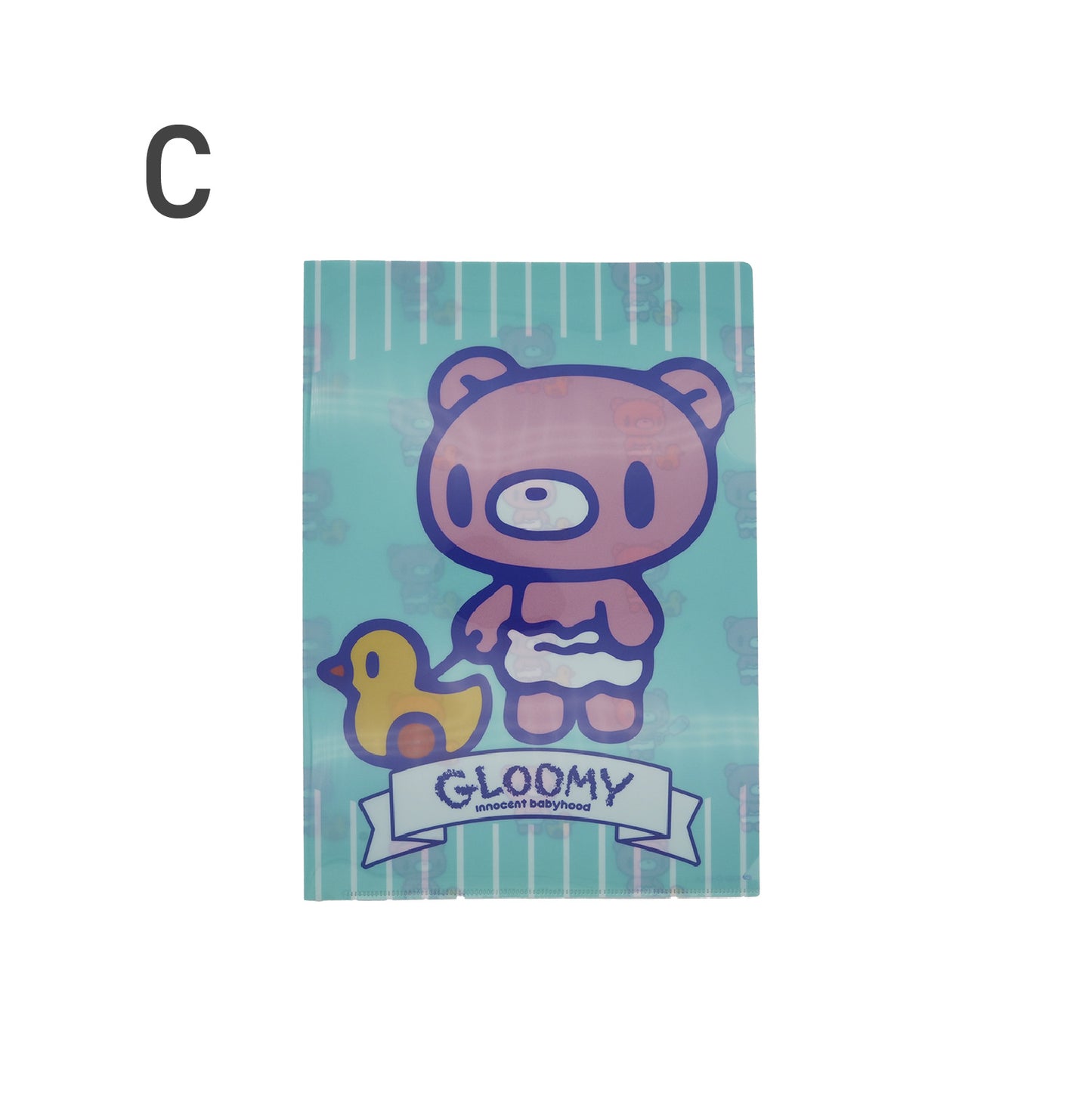 GLOOMY クリアファイル ベビーグルーミー
