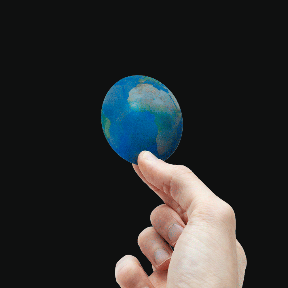 SUCK UK 3Dマグネット Moon&Earth