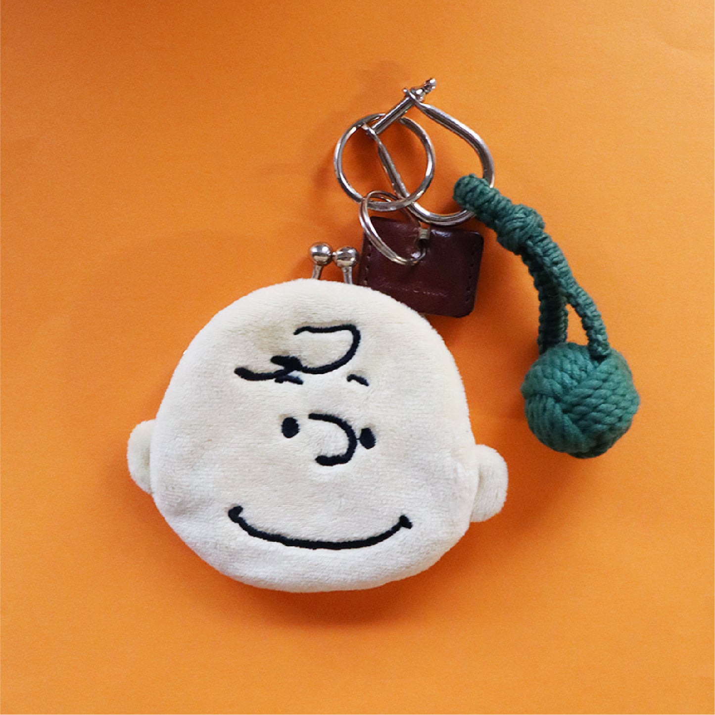 スヌーピー フェイスコスメミニポーチ