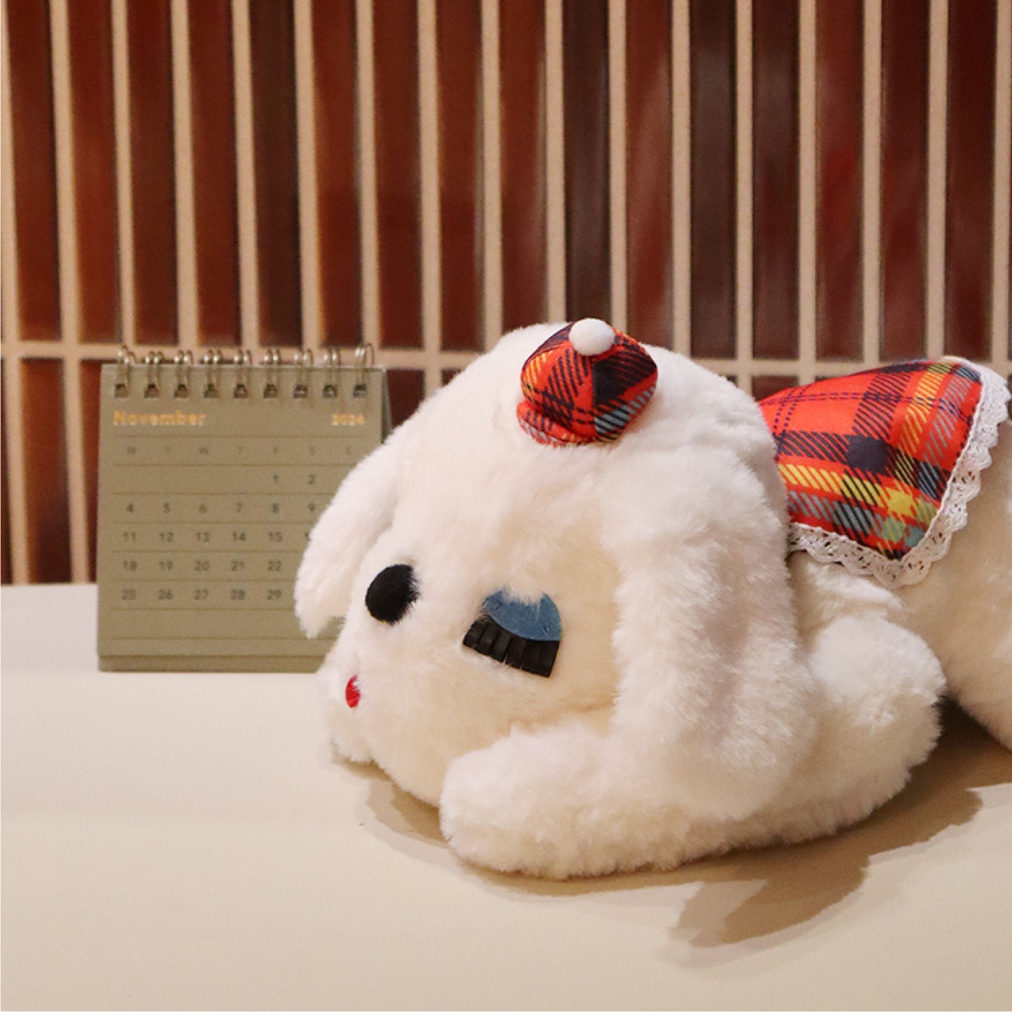 レトロぬいぐるみコレクション ネムリ犬 ロン
