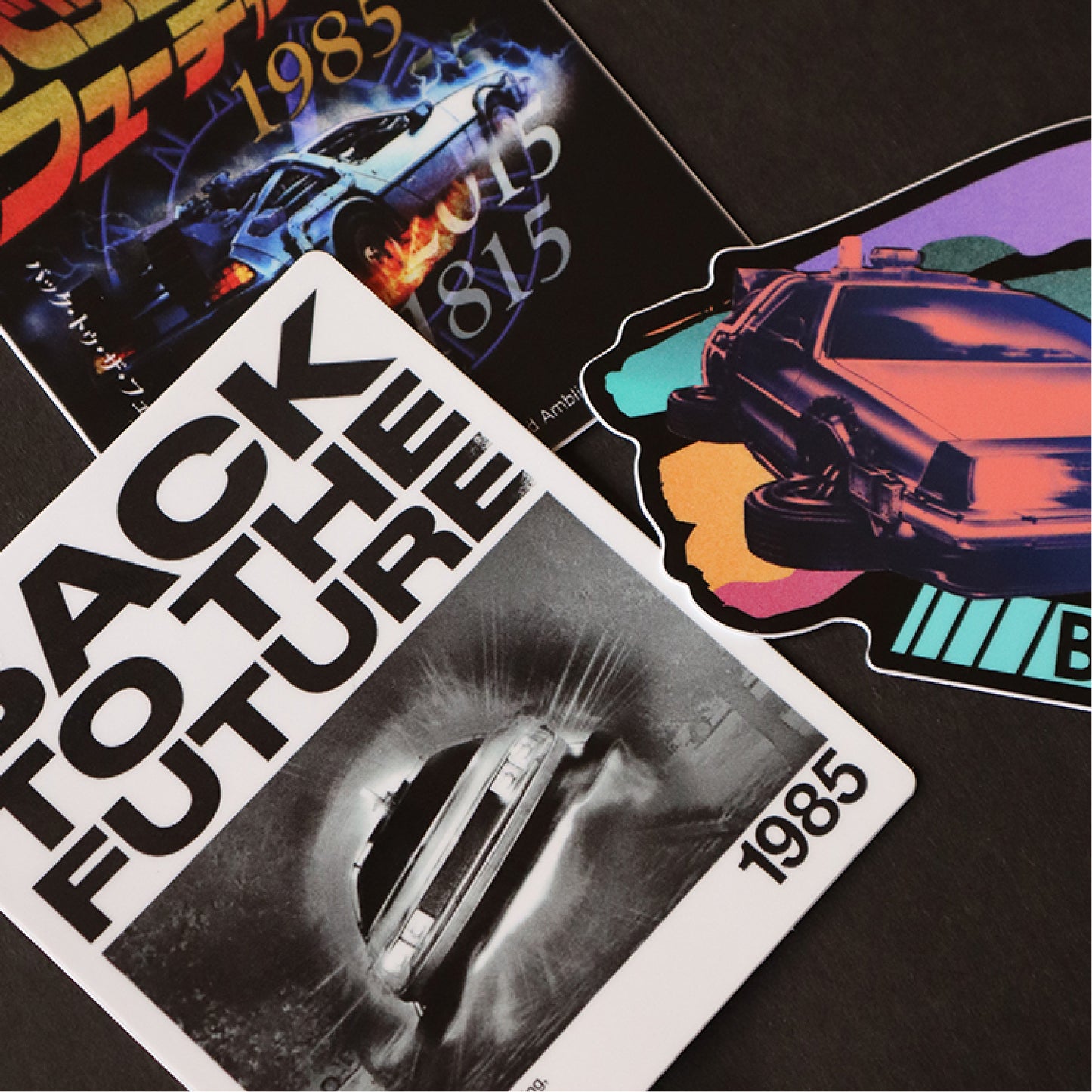 バックトゥザフューチャー ダイカットステッカー