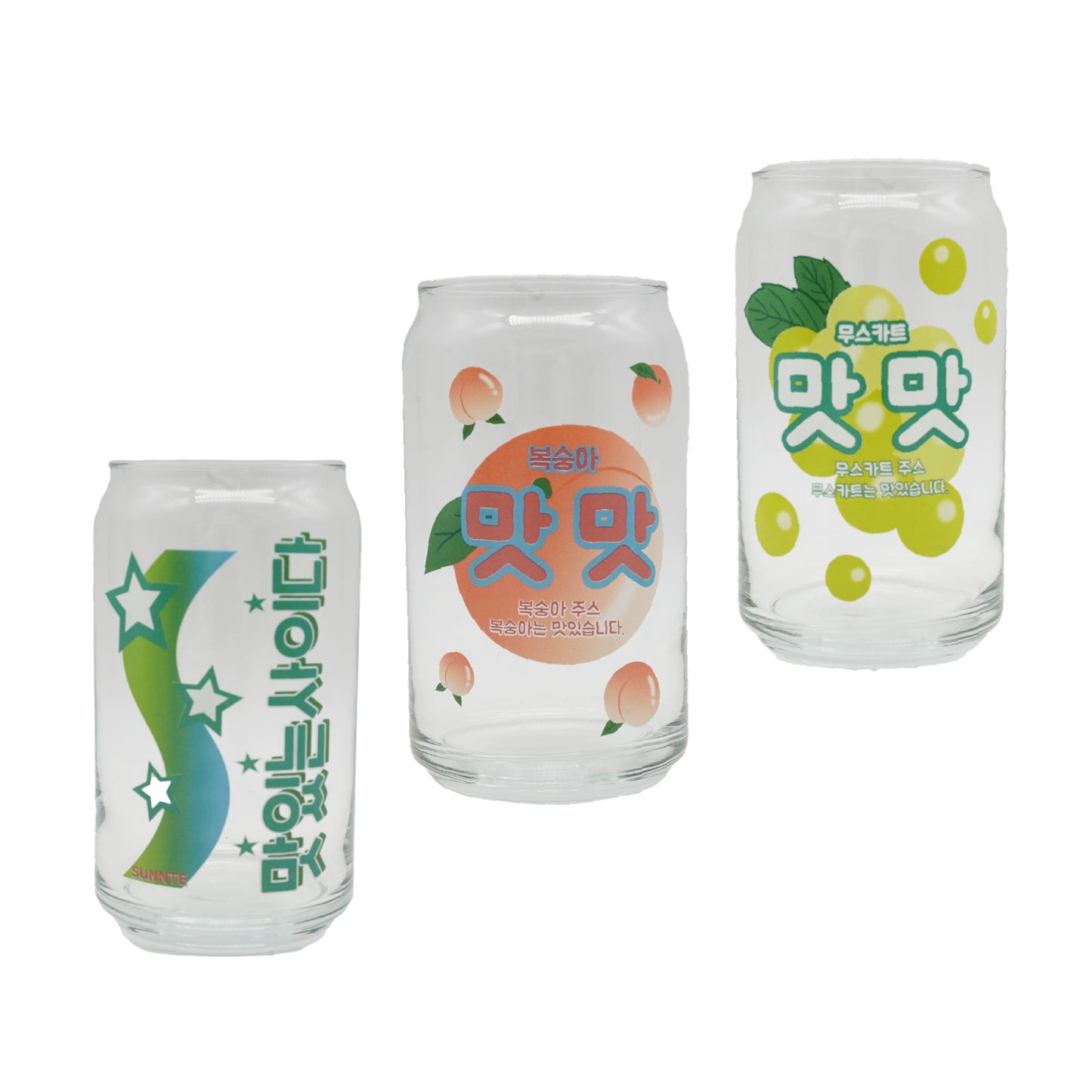 韓国風缶型グラス