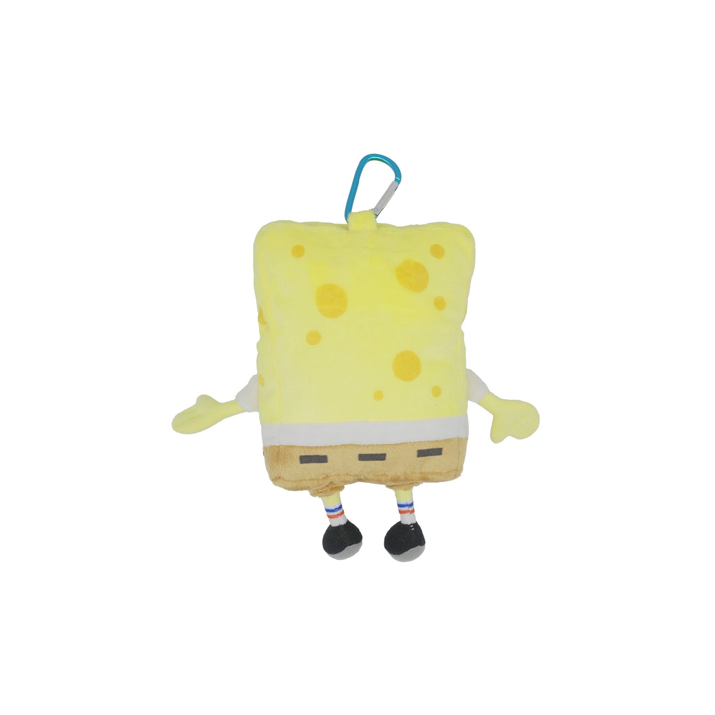 スポンジボブ カラビナ付きぬいぐるみファスナーマスコット