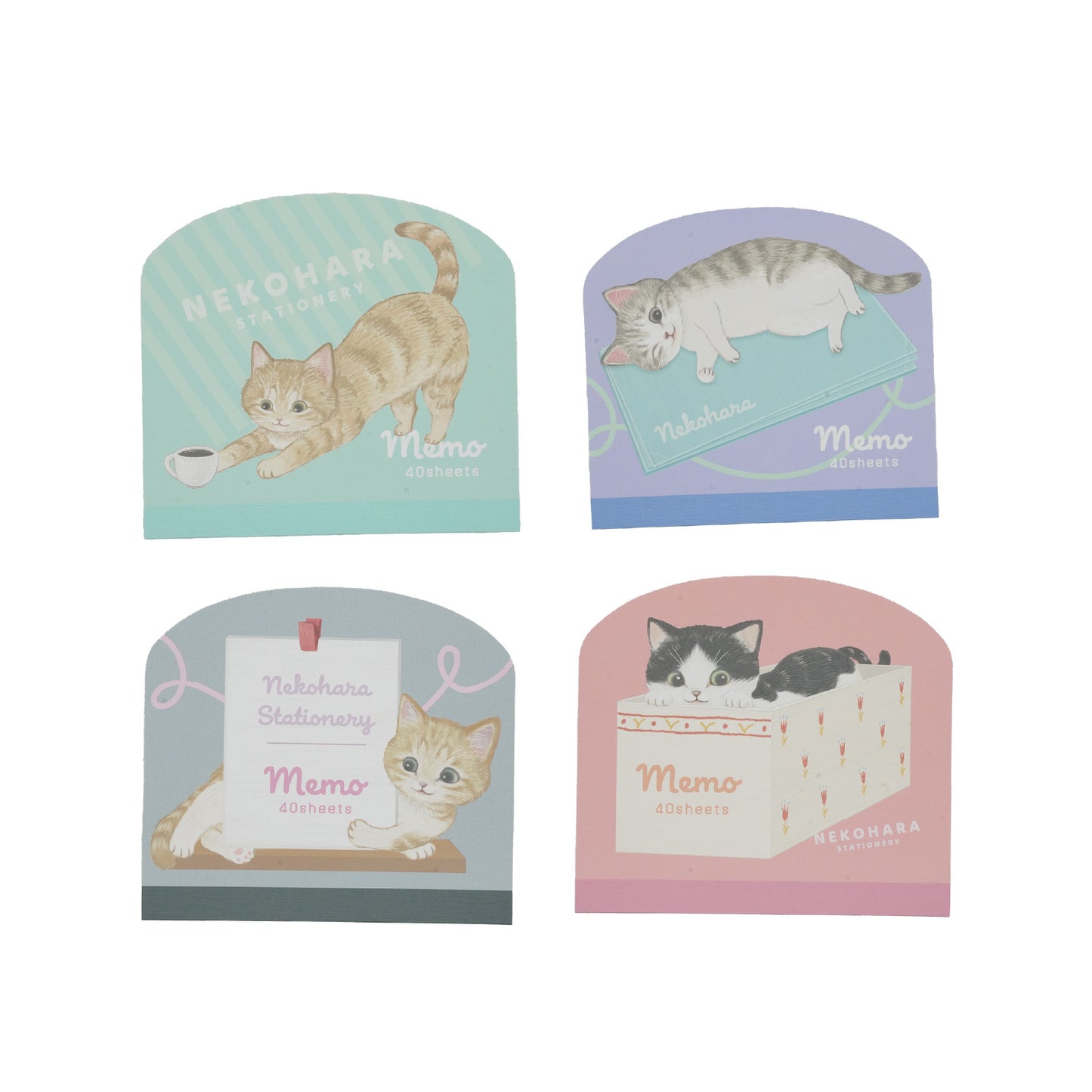 ねこハラ ダイカットメモ
