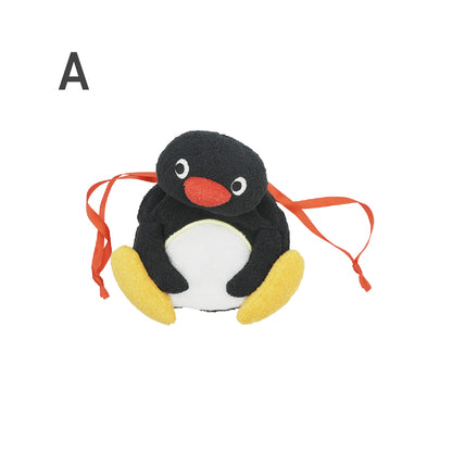 ピングー ぬいぐるみ巾着