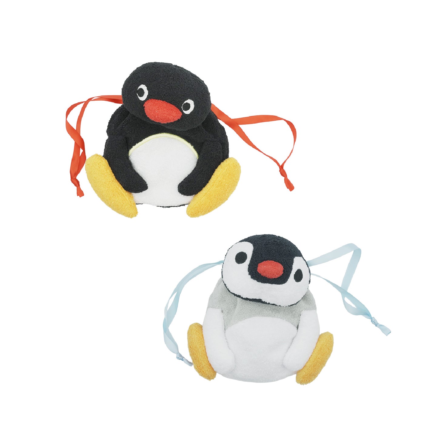 ピングー ぬいぐるみ巾着