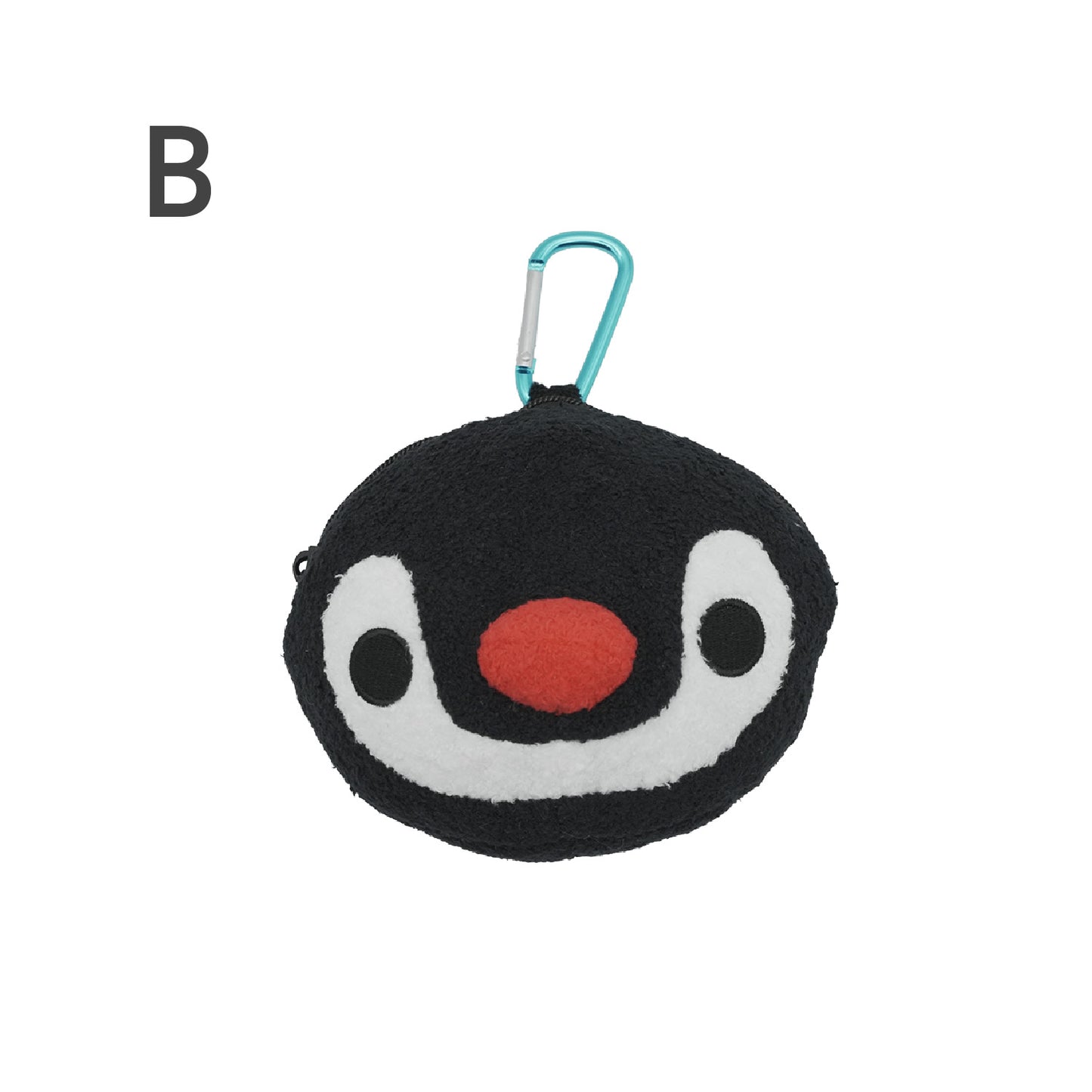 ピングー カラビナ付きぬいぐるみファスナーマスコット