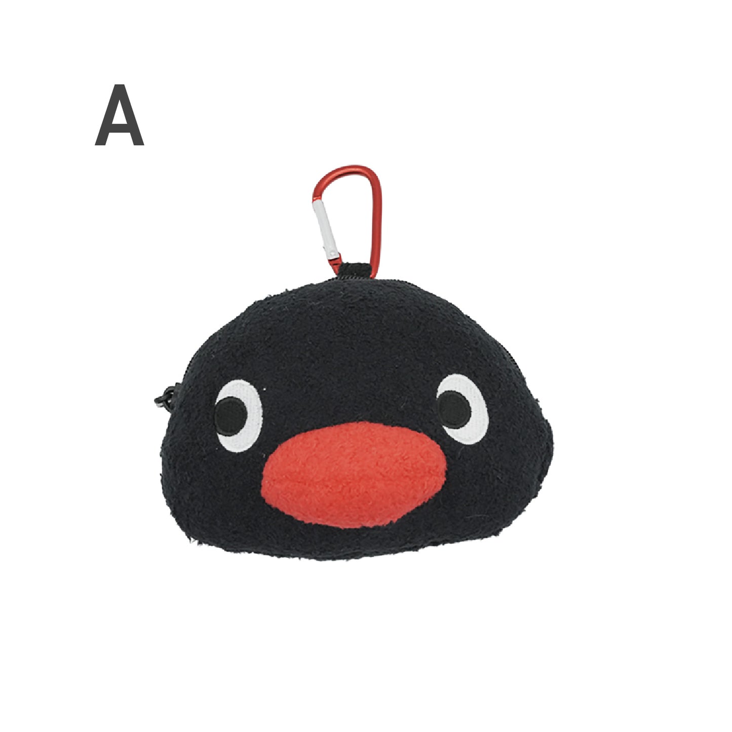 ピングー カラビナ付きぬいぐるみファスナーマスコット