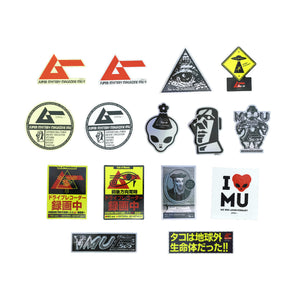 ムー 500号 ステッカー