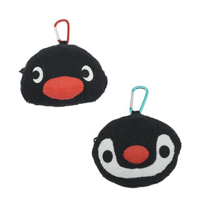 ピングー カラビナ付きぬいぐるみファスナーマスコット