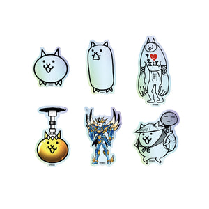 にゃんこ大戦争 ホログラムステッカー
