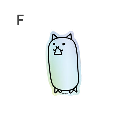 にゃんこ大戦争 ホログラムステッカー