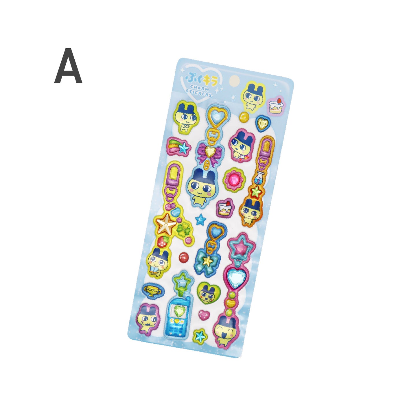 たまごっち ぷくキラチャームステッカー