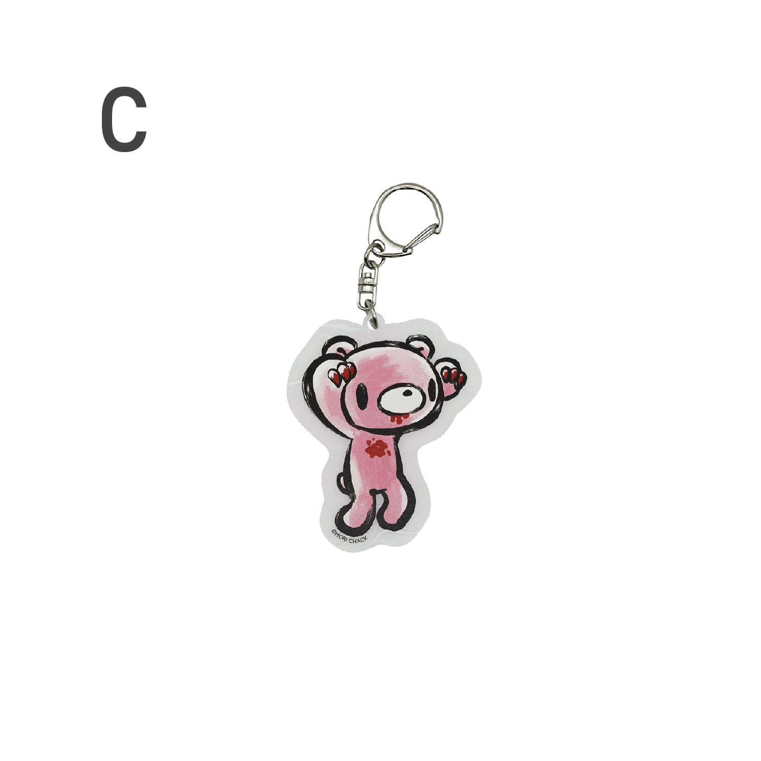 GLOOMY 和紙風アクリルキーホルダー 墨絵 – Chatta