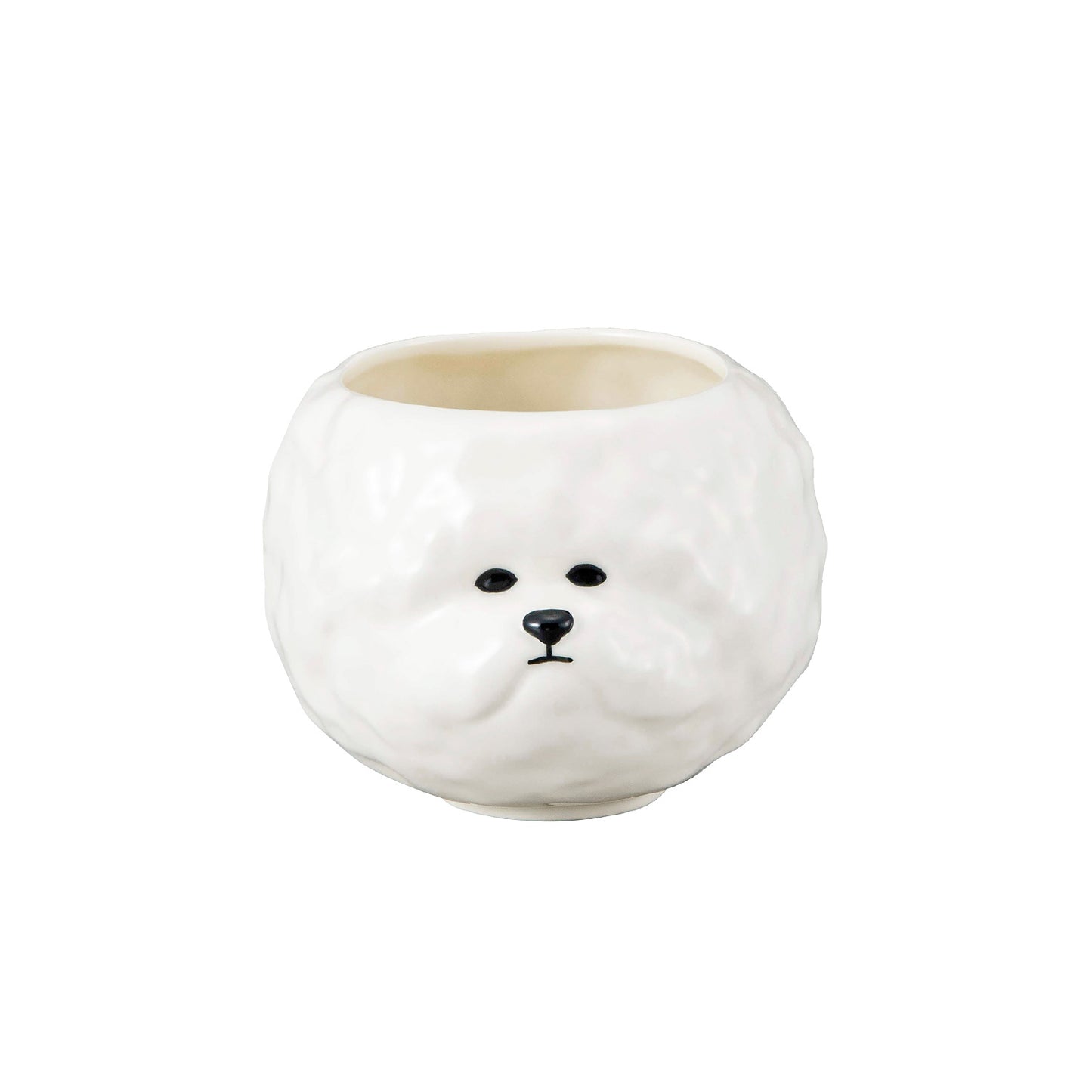 お茶碗　ビションフリーゼ