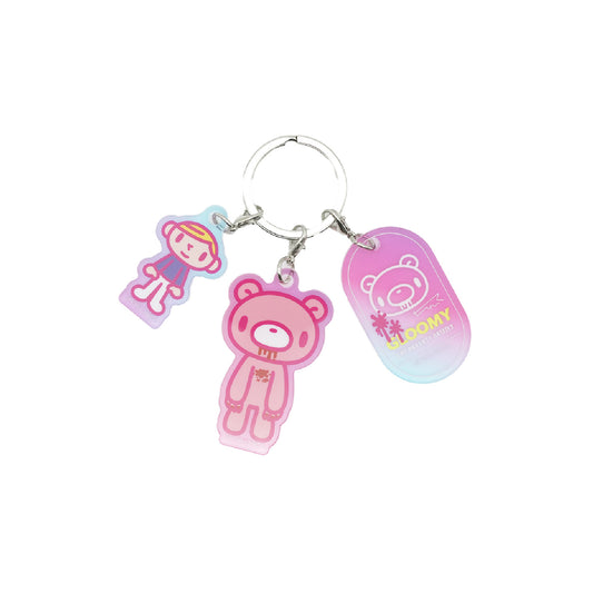 GLOOMY ３チャームキーホルダー