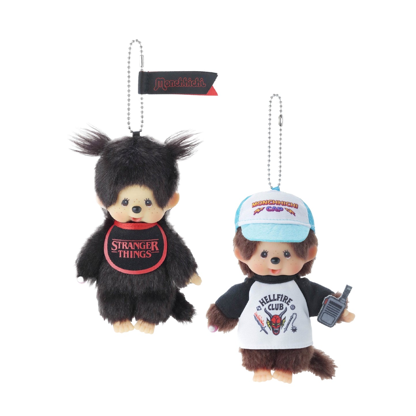 モンチッチ×ストレンジャーシングス キーチェーン