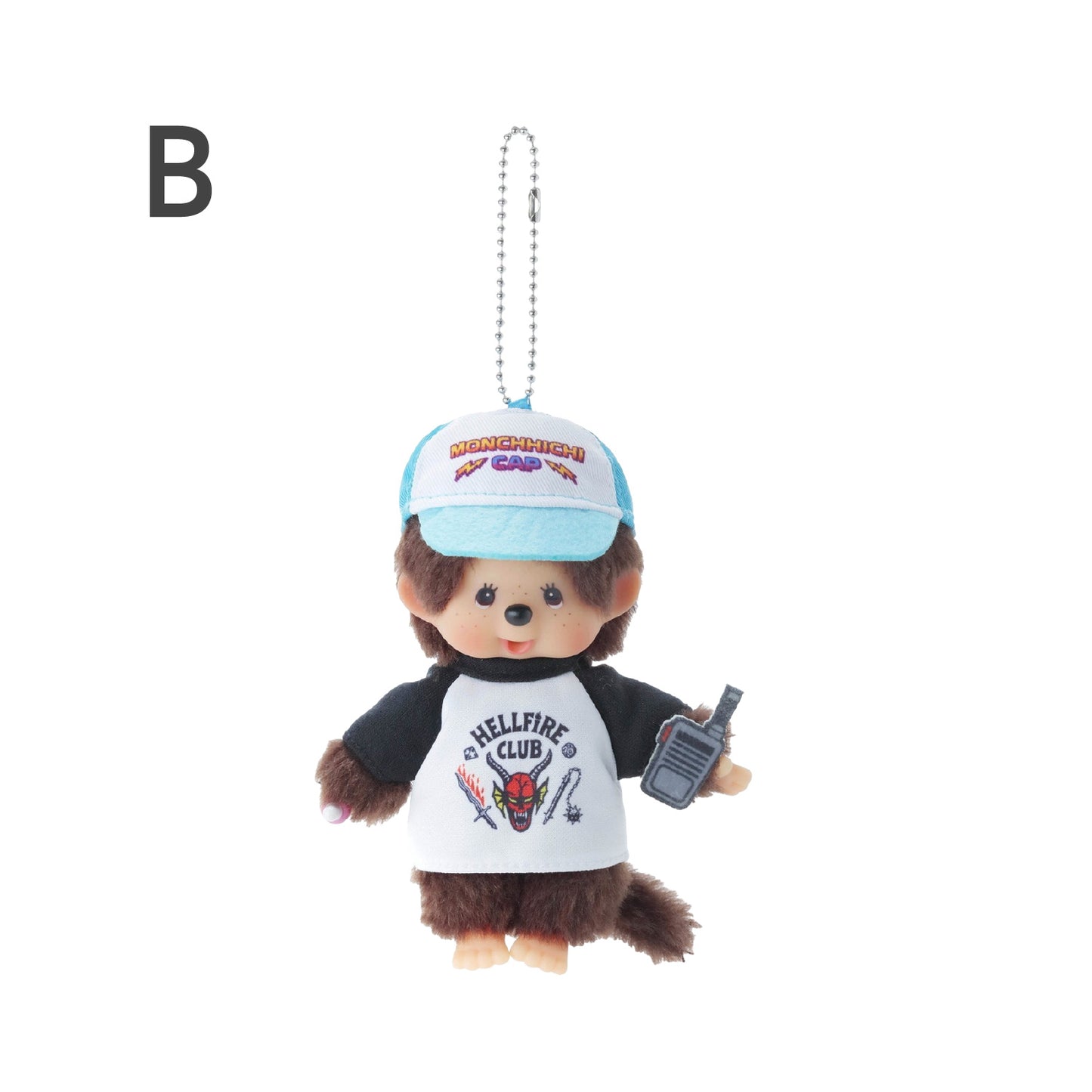 モンチッチ×ストレンジャーシングス キーチェーン