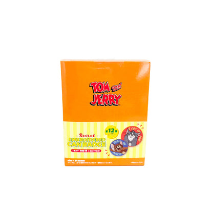 トムとジェリー シークレット刺繍缶バッジ 単品１２個