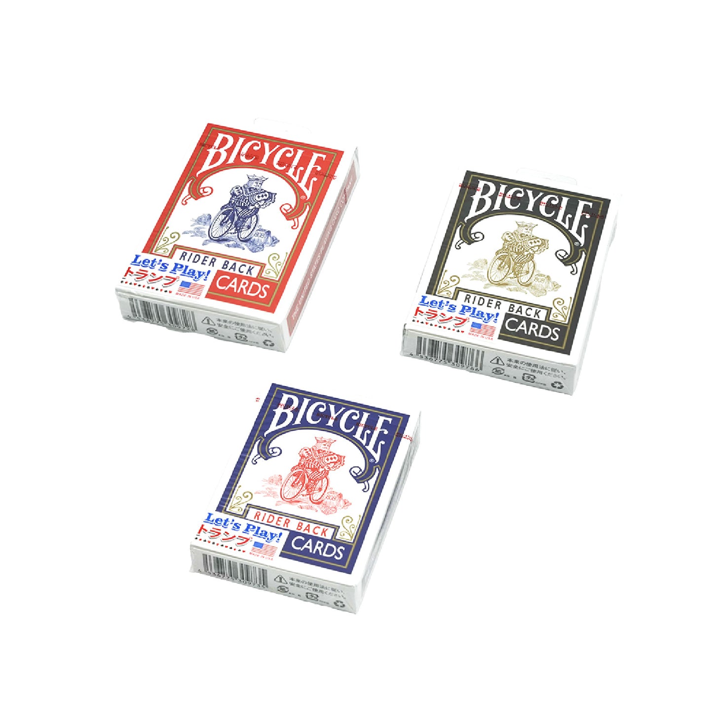 トランプバイスクル  ライダーバック ポーカーサイズ