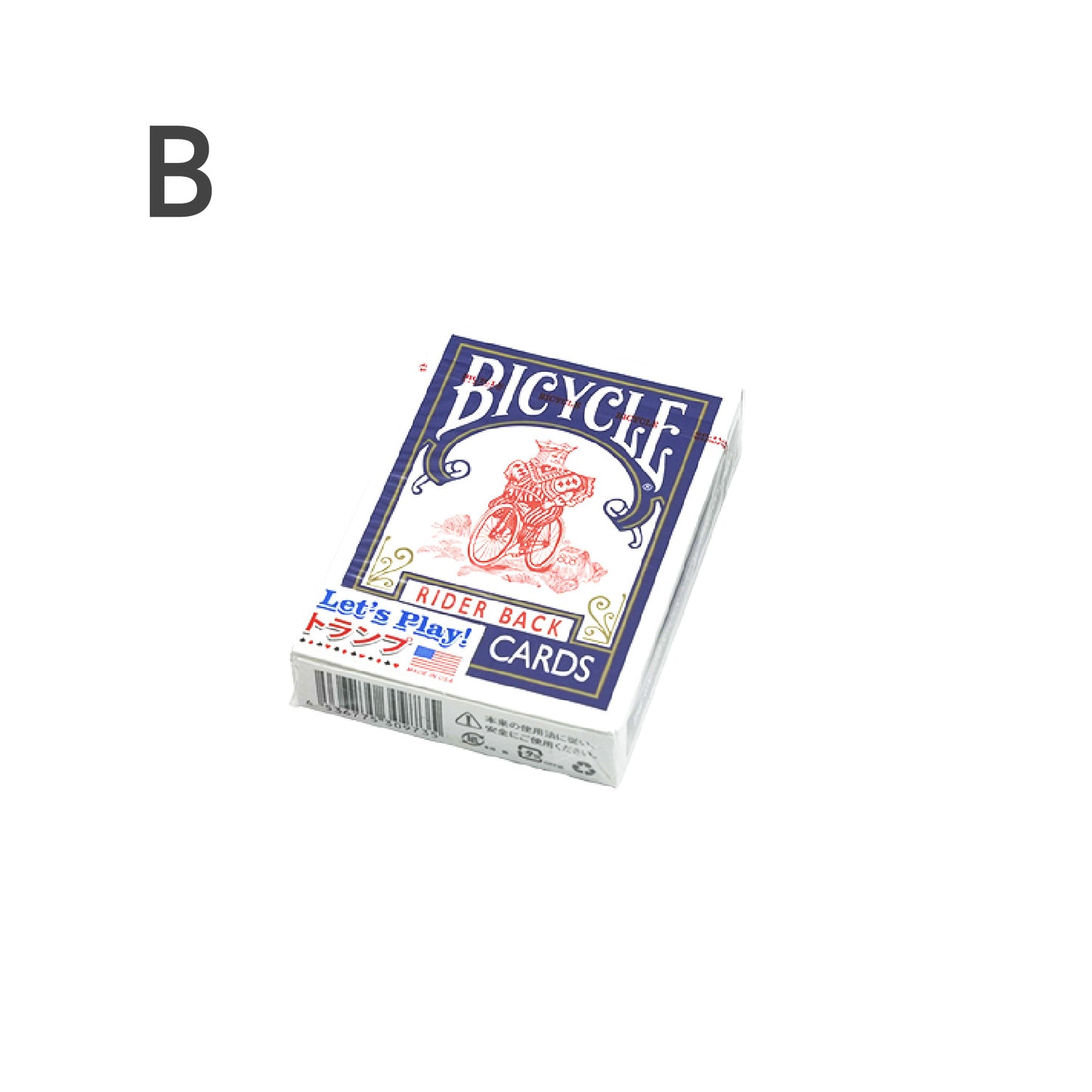 トランプバイスクル  ライダーバック ポーカーサイズ