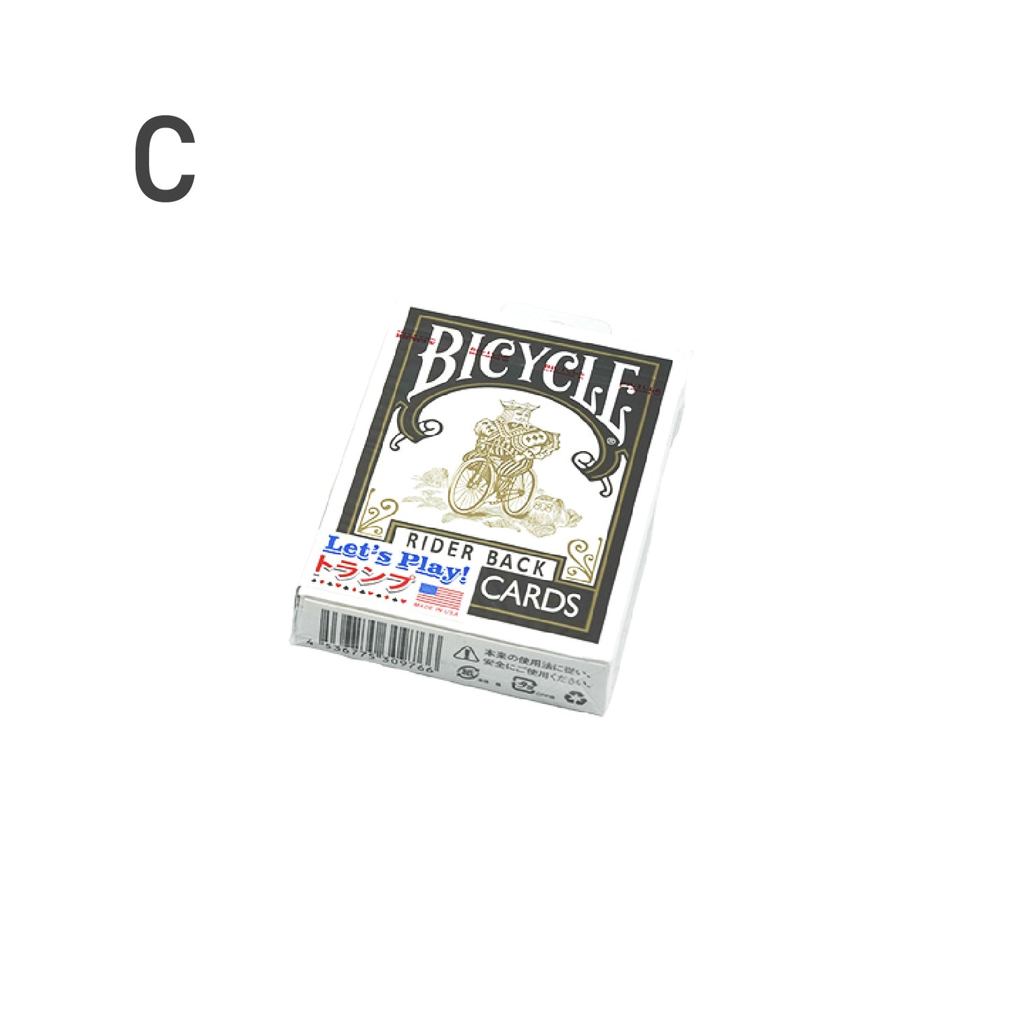 トランプバイスクル  ライダーバック ポーカーサイズ