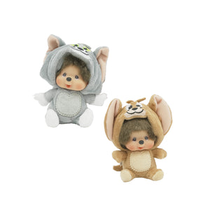 トム&ジェリー×モンチッチ 顔でかSSキーチェーン