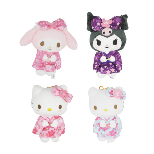 サンリオ　桜着物　マスコット