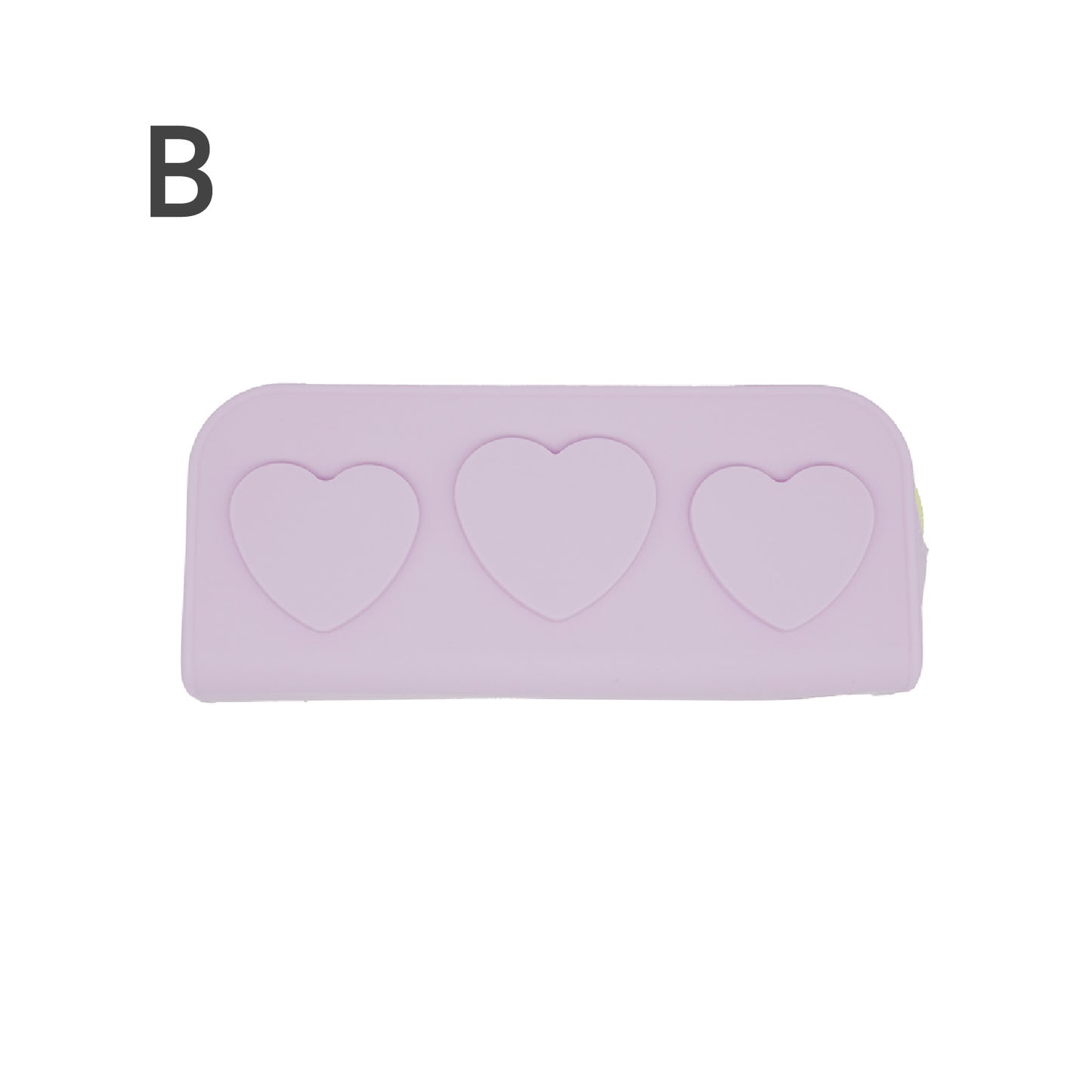 Tippi シリコンペンケース ハート （パープル・ピンク・グリーン）