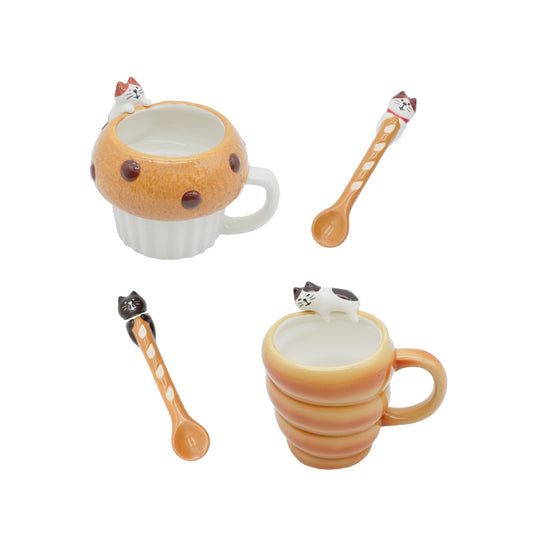 concombre おおきなパンのマグカップ＆バスケットスプーン