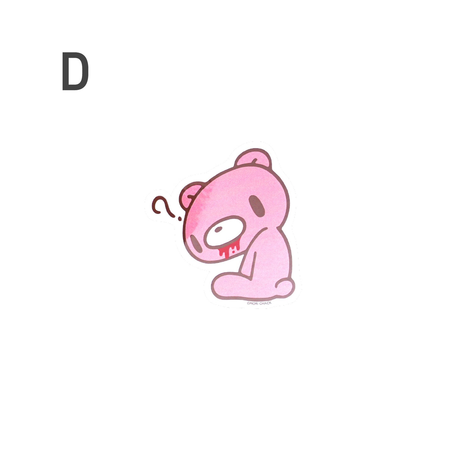 GLOOMY　いたずらぐまのグルーミー　ステッカー