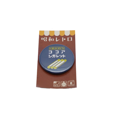 レトロ駄菓子 缶バッチ