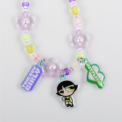 SKINNYDIP パワーパフガールズ フォンストラップ